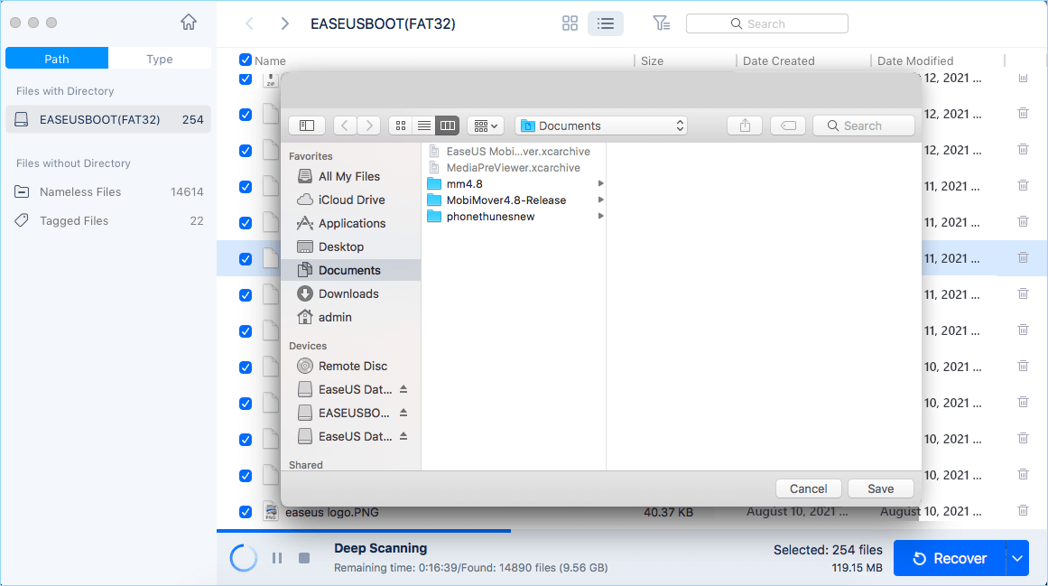 recover drive data on mac