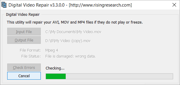 best video repair tool - digital video repair