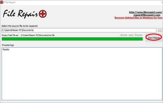 Windows 10 file repair tool - File Repair