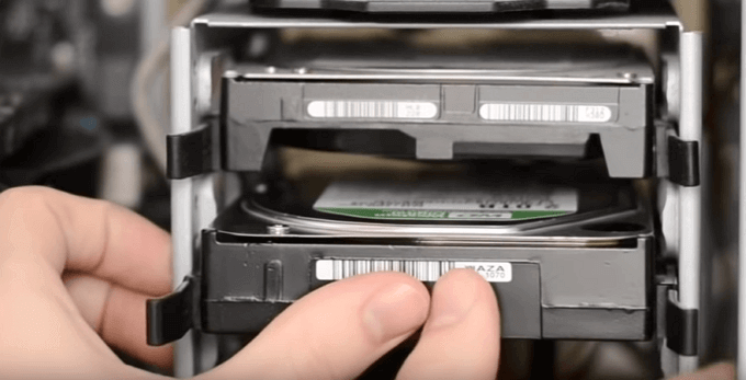 replace old drive with a new disk