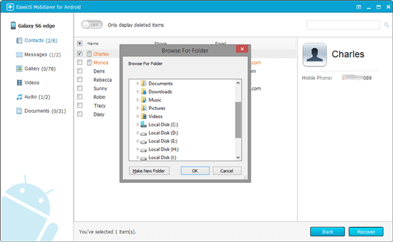 recover deleted notes on Android