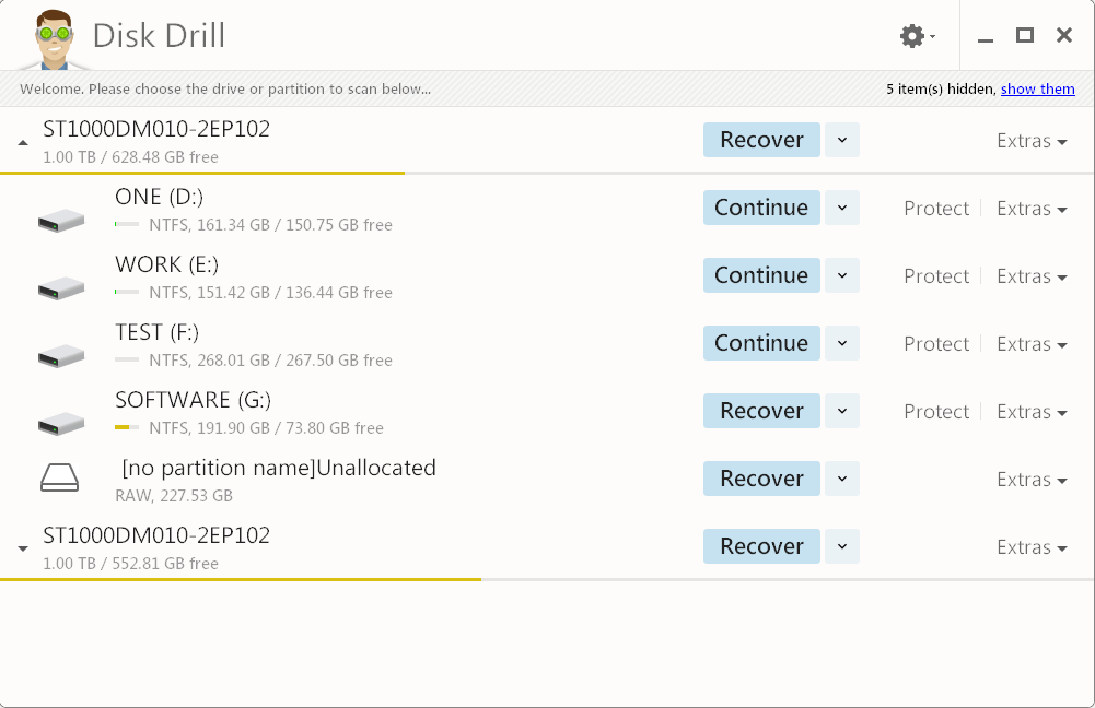 อันดับที่4โปรแกรมกู้คืนเอสดีการ์ดสำหรับปี 2021- Disk Drill