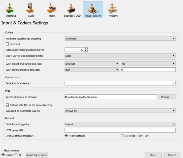best video repair tool - VLC