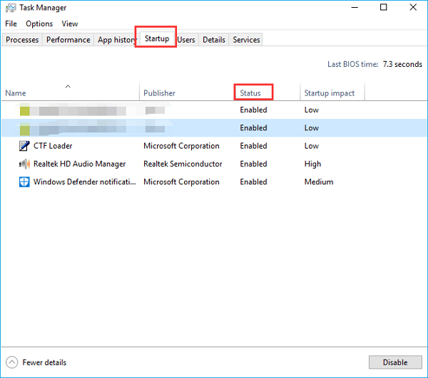 optimise the startup to speed up asus laptop