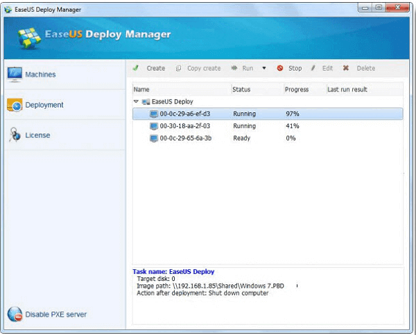 Deploying software to multiple computers.
